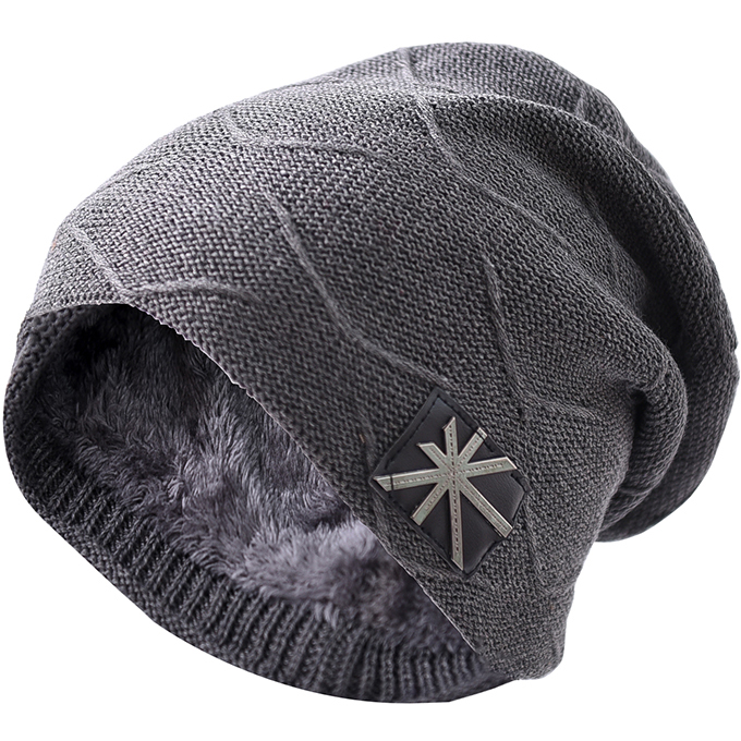 Skull Cap Wool Warm Gorros Slouchy Beanie