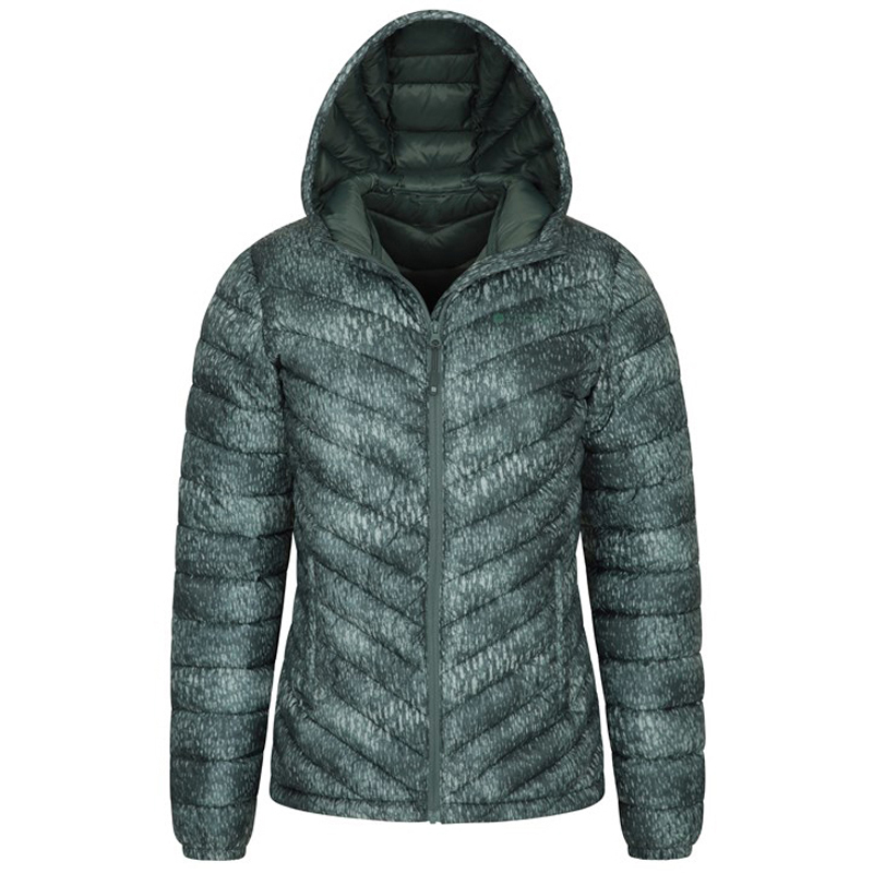 Womens Printed Padded Jacket